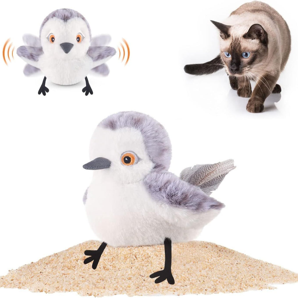 Automatic Flapping Bird Cat Toy