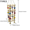 Wooden Hanging Bird Ladder