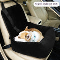 Quilted Pet Car Bed & Seat Cushion