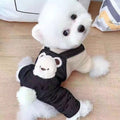 Fleece-Lined Four-Leg Dog Coat