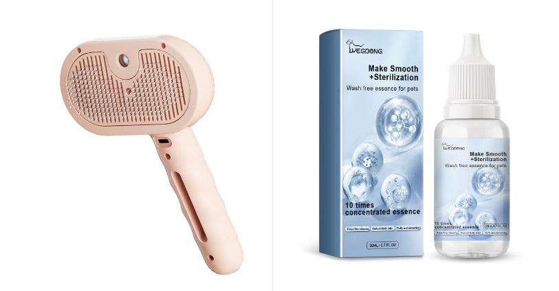 Mist Spray Pet Grooming Comb