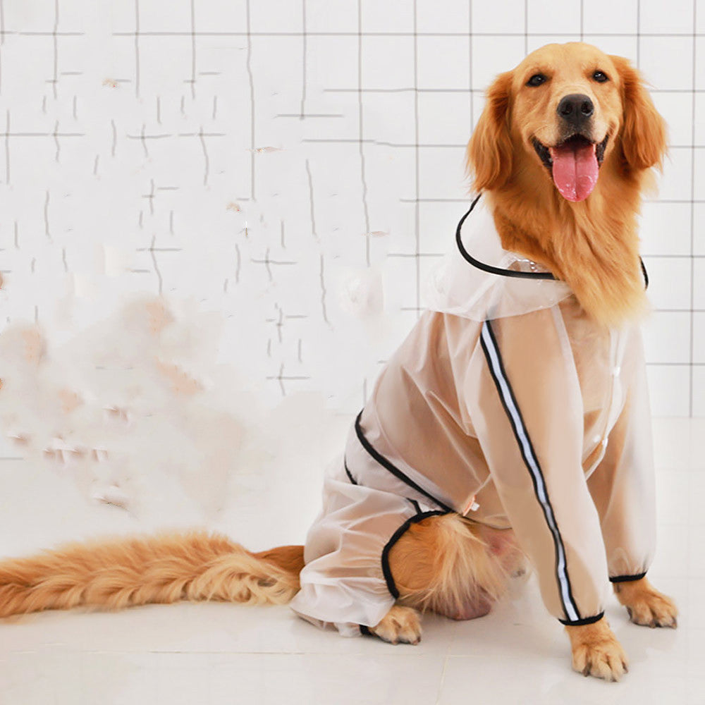Waterproof Raincoat for Large Dogs