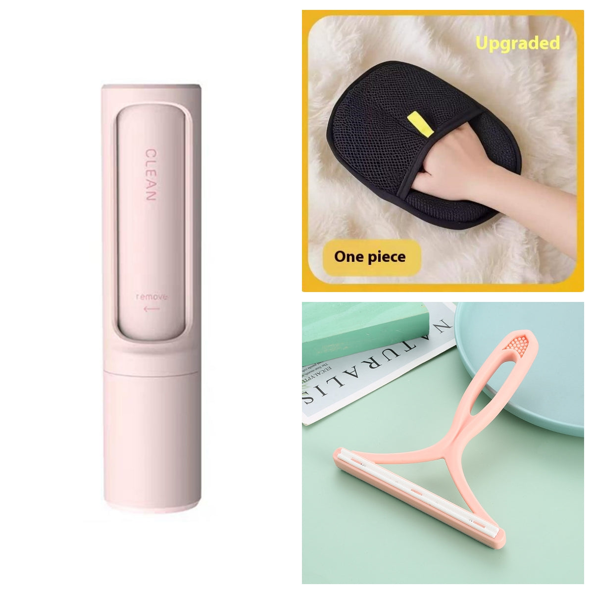 Reusable Self-Cleaning Pet Hair Remover Roller