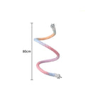 Bendable Gradient Rope Bird Perch