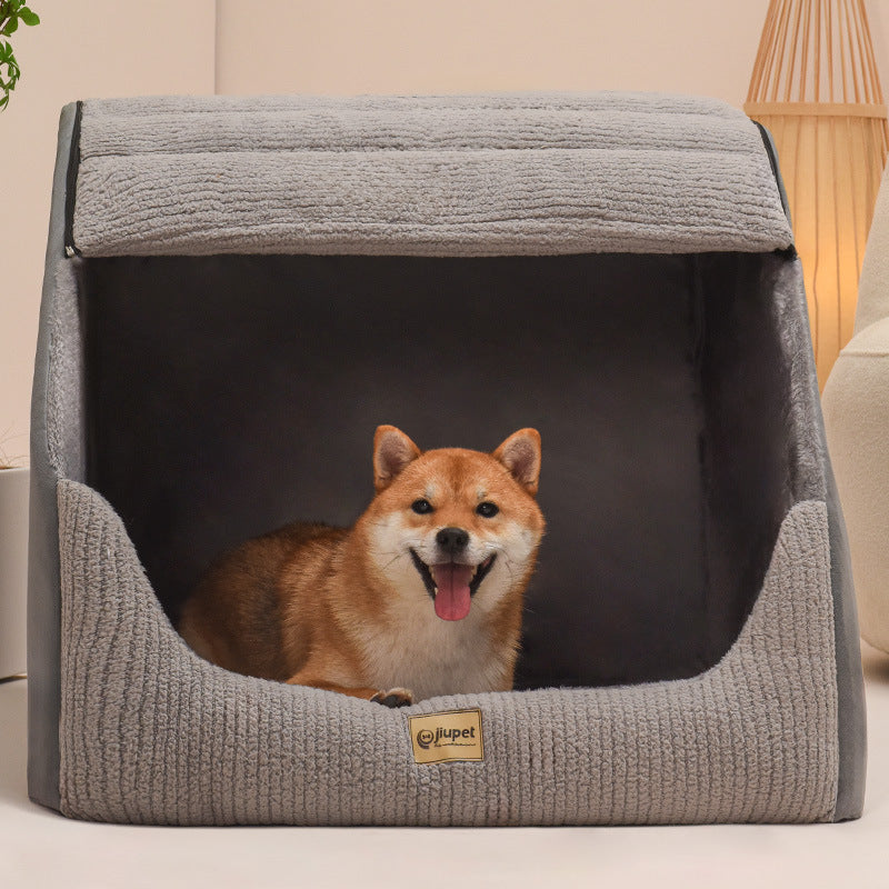 Pawmingo Removable-Cover Dog Bed