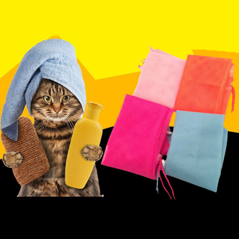 Adjustable Cat Grooming & Bath Bag