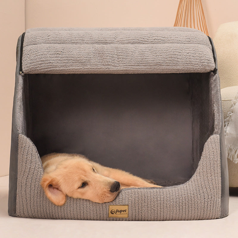 Pawmingo Removable-Cover Dog Bed