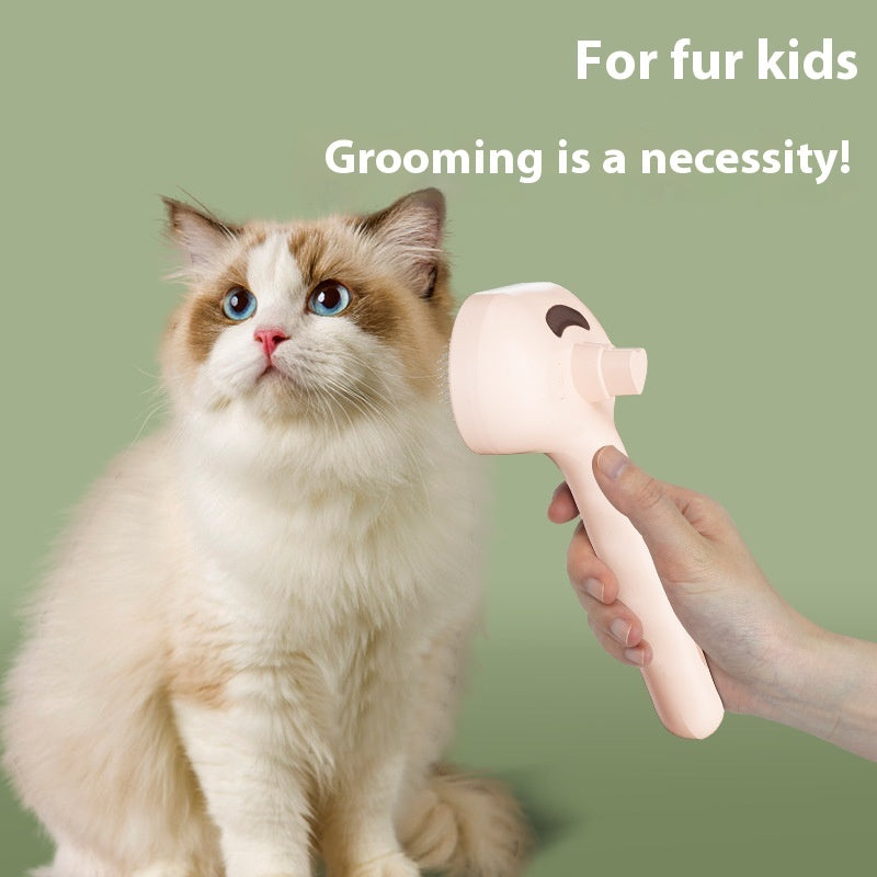 Mist Spray Pet Grooming Comb