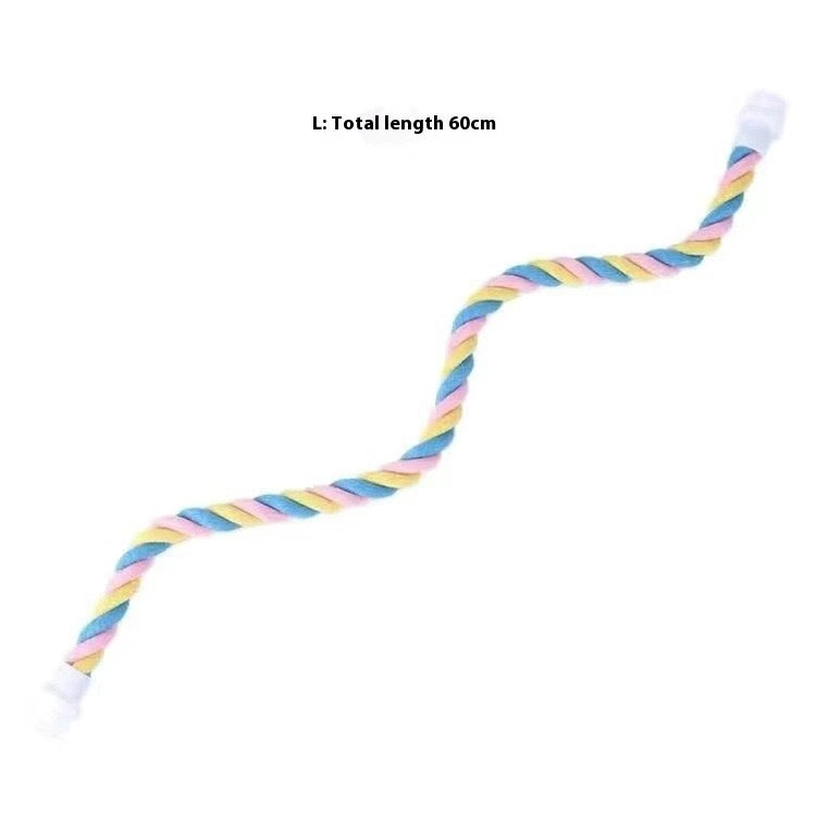 Bird Climbing Rope & Perch Toy