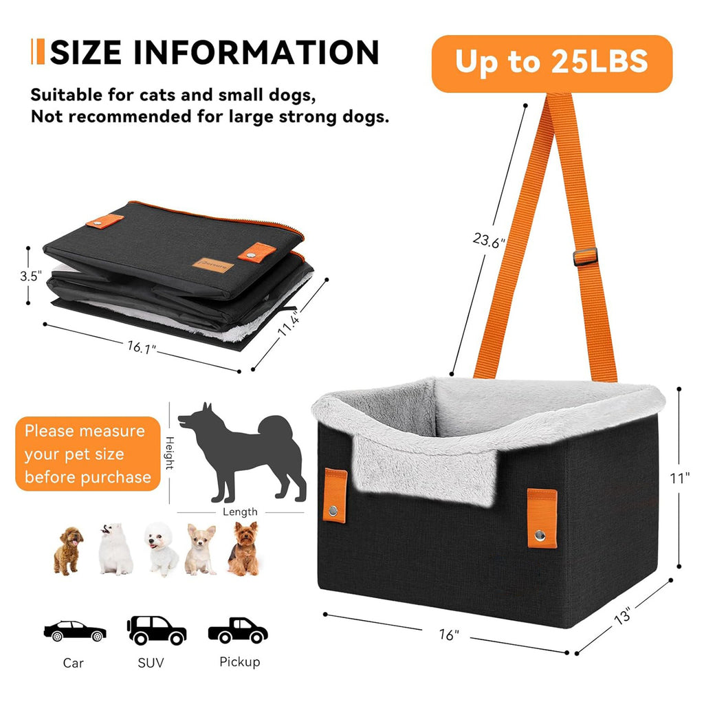 Small Pet Car Booster Seat