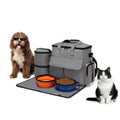 6-Piece Dog Travel Bag Kit