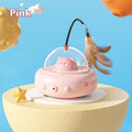 Electric UFO Cat Teaser Toy