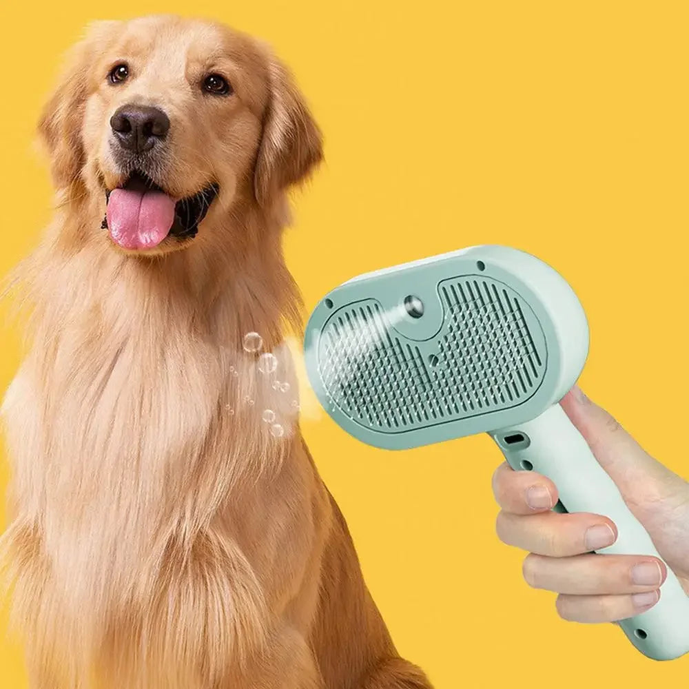 Mist Spray Pet Grooming Comb