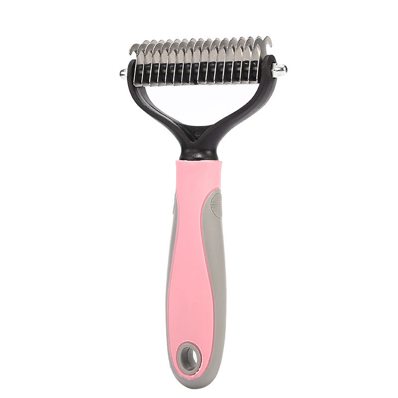 Double-Sided Dematting & Shedding Brush