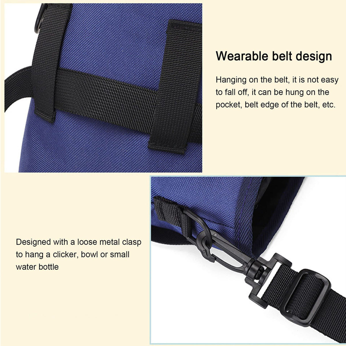 Dog Training Treat Crossbody Bag