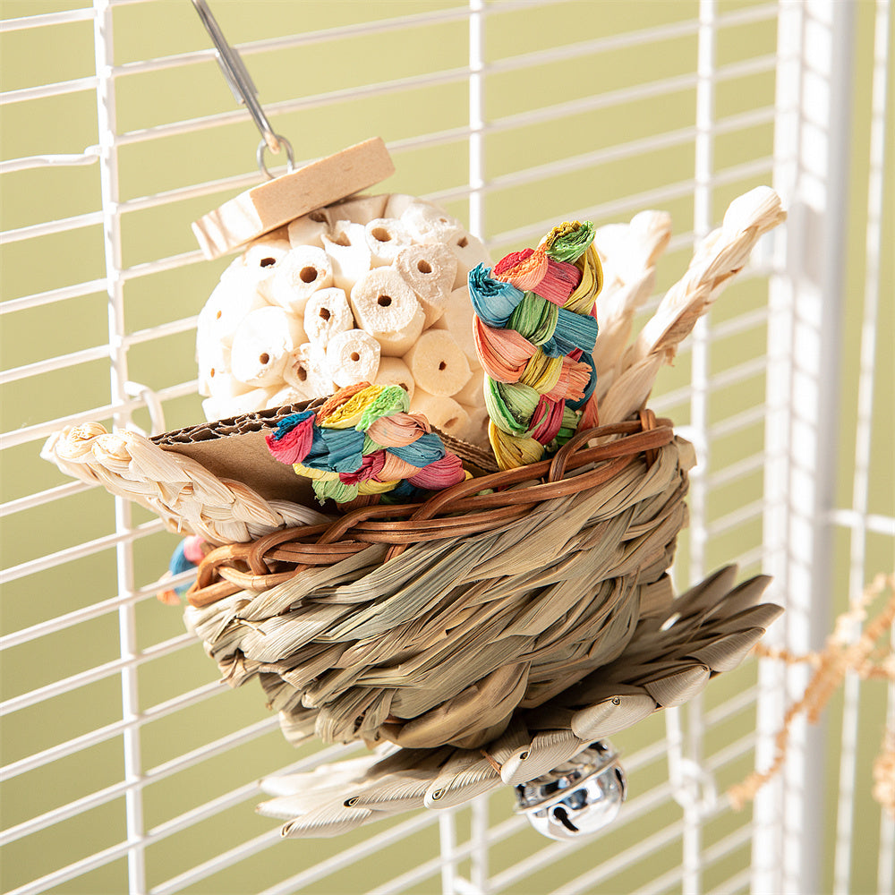 Parrot Chew & Beak Enrichment Toy
