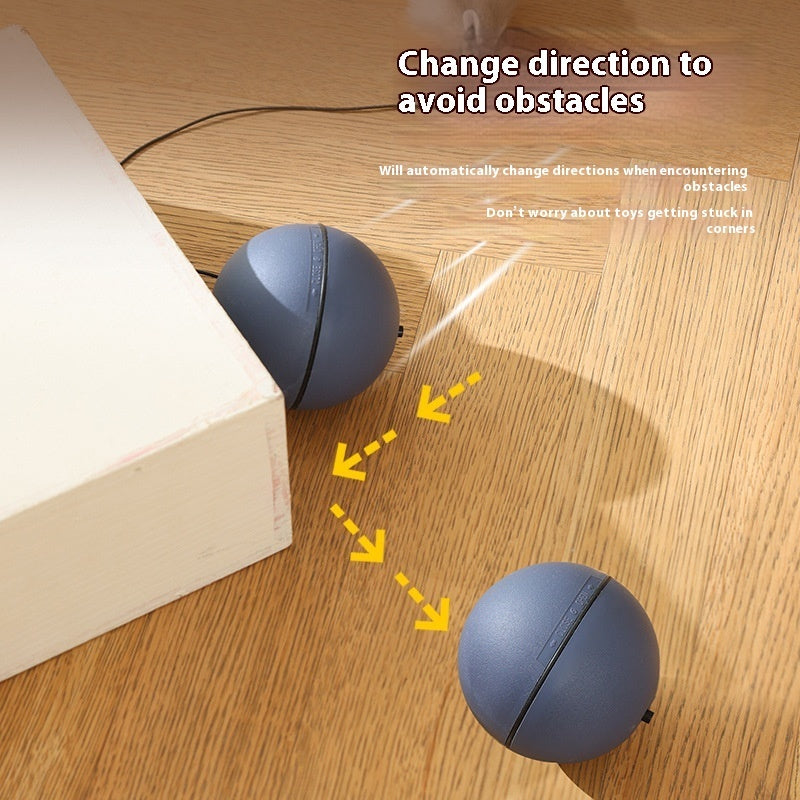 Automatic Rolling Cat Teaser Ball