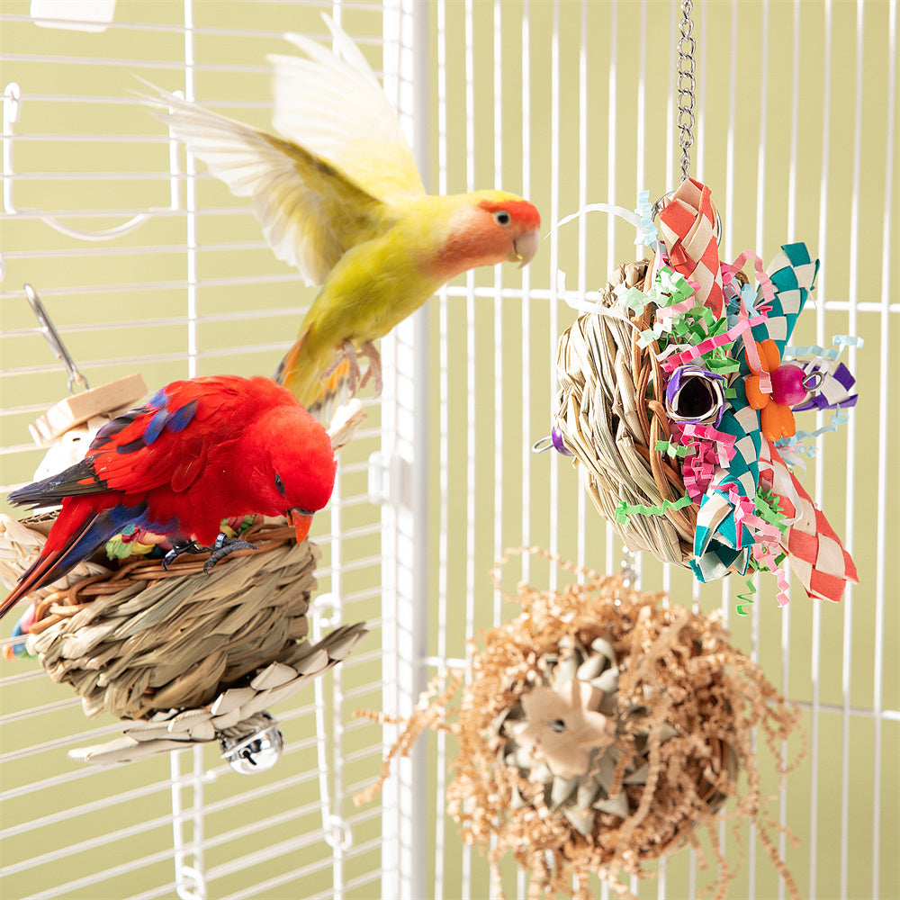 Parrot Chew & Beak Enrichment Toy