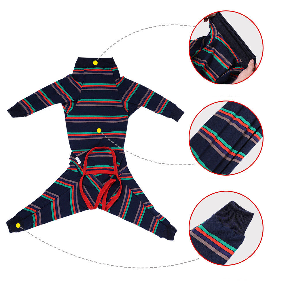 Stretch Four-Leg Dog Pyjamas