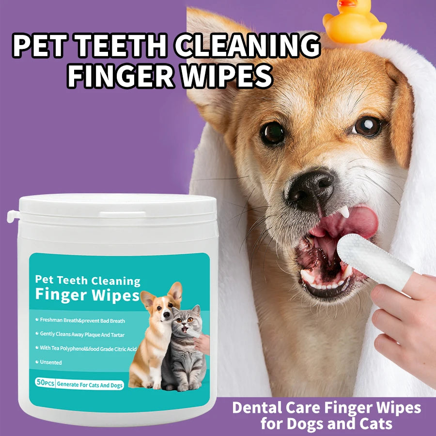 Pet Ear & Dental Cleaning Wipes