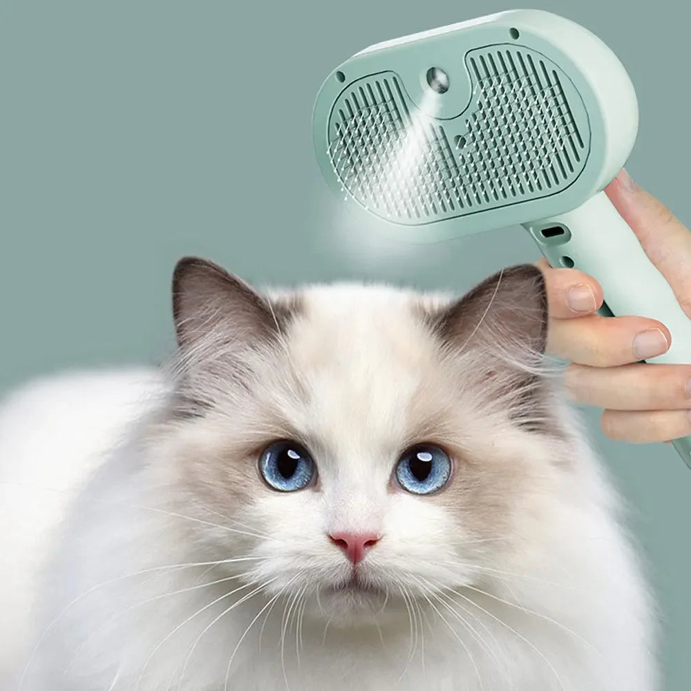 Mist Spray Pet Grooming Comb